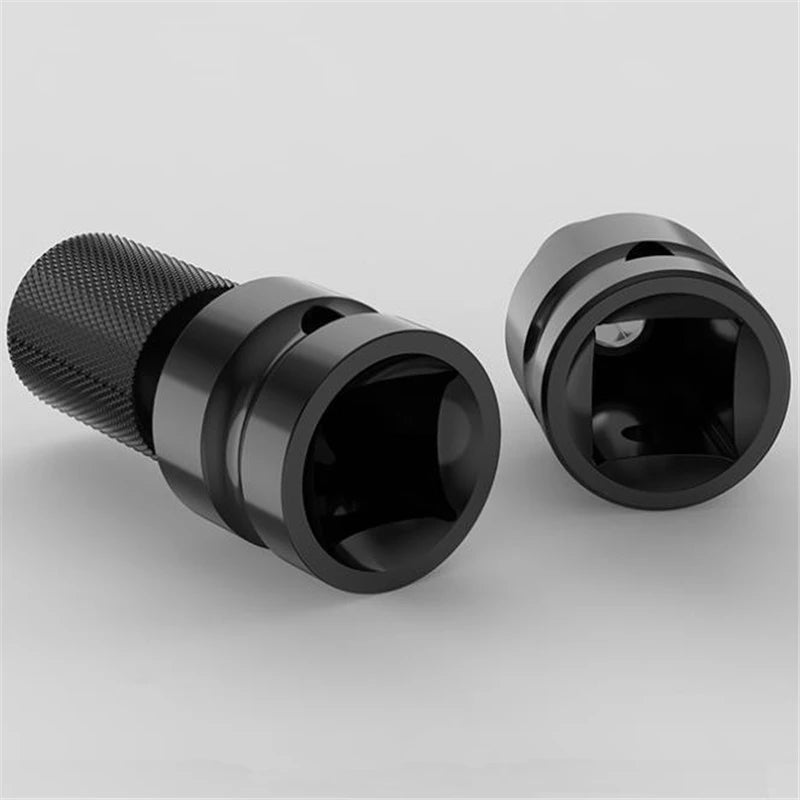 Electric Wrench Socket Adapter Conversion Head , Turn Square 1/2" (12.5Mm) to Hexagonal 1/4" (6.35Mm)